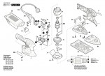 Bosch 3 603 CB6 070 PSM 200 AES Orbital Sander PSM200AES Spare Parts